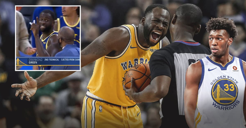  勇士格林技术犯规累计，无缘关键战湖人  